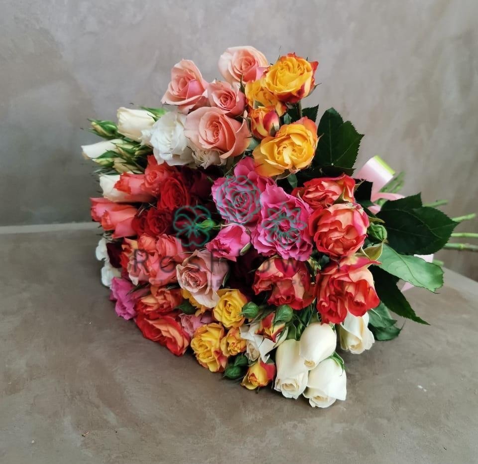 Букет цветов из: Розы в Старожилово