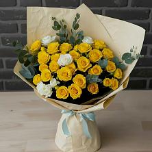 Букет цветов из:  Розы в Старожилово