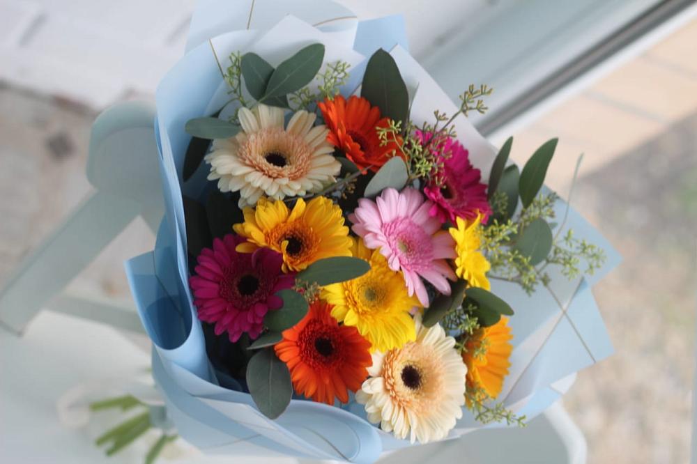 Букет цветов из: Герберы в Старожилово