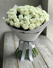 Букет 35 Белых роз в Старожилово