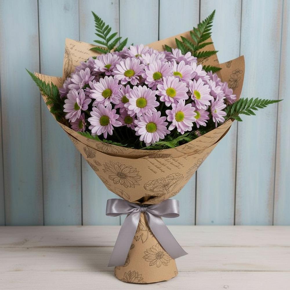 Букет цветов из: Хризантемы в Старожилово