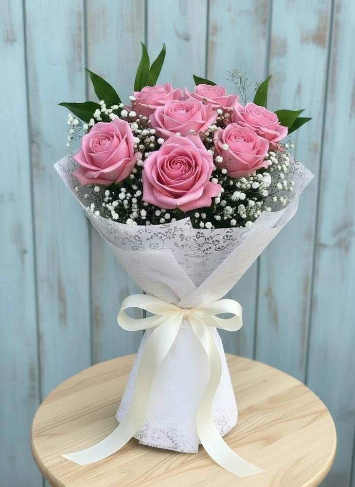 Букет цветов из: Розы в Старожилово