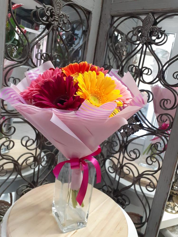 Букет цветов из: Герберы в Старожилово