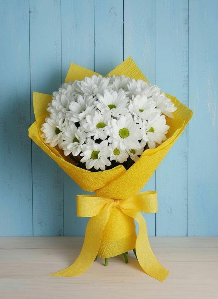 Букет цветов из: Хризантемы в Старожилово
