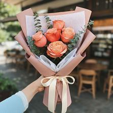 Букет цветов из:  Розы в Старожилово