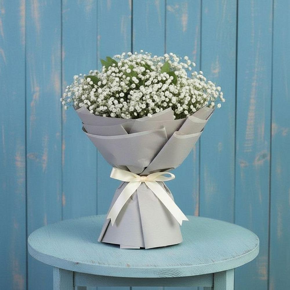 Букет цветов из: Гипсофила в Старожилово