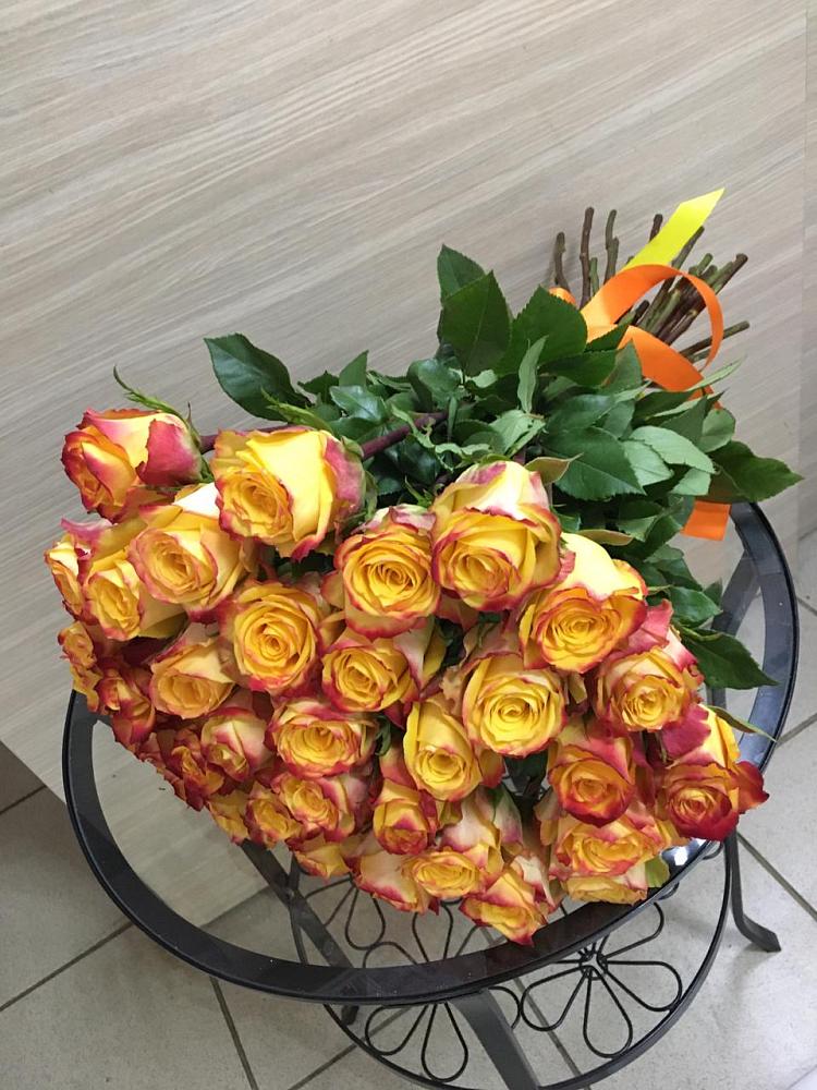 Букет Желтые розы в Старожилово