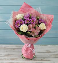 Букет цветов из:  Герберы #REPLACE_PRED# Старожилово