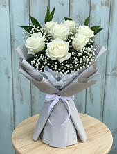 Букет цветов из:  Розы в Старожилово