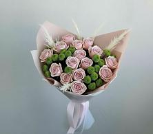 Букет цветов из:  Розы и Хризантемы в Старожилово