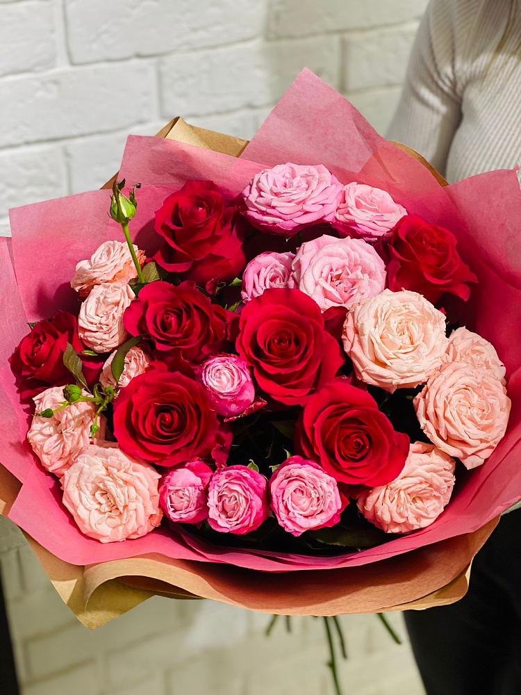 Букет цветов из: Розы в Старожилово