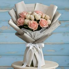 Букет цветов из:  Розы в Старожилово