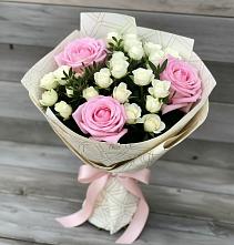 Букет цветов из:  Розы в Старожилово
