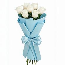 Букет 7 белых роз Проуд #REPLACE_PRED# Старожилово