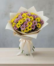 Букет цветов из:  Хризантемы в Старожилово