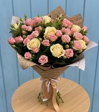 Букет цветов из:  Розы в Старожилово
