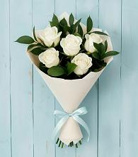 Букет цветов из:  Розы в Старожилово