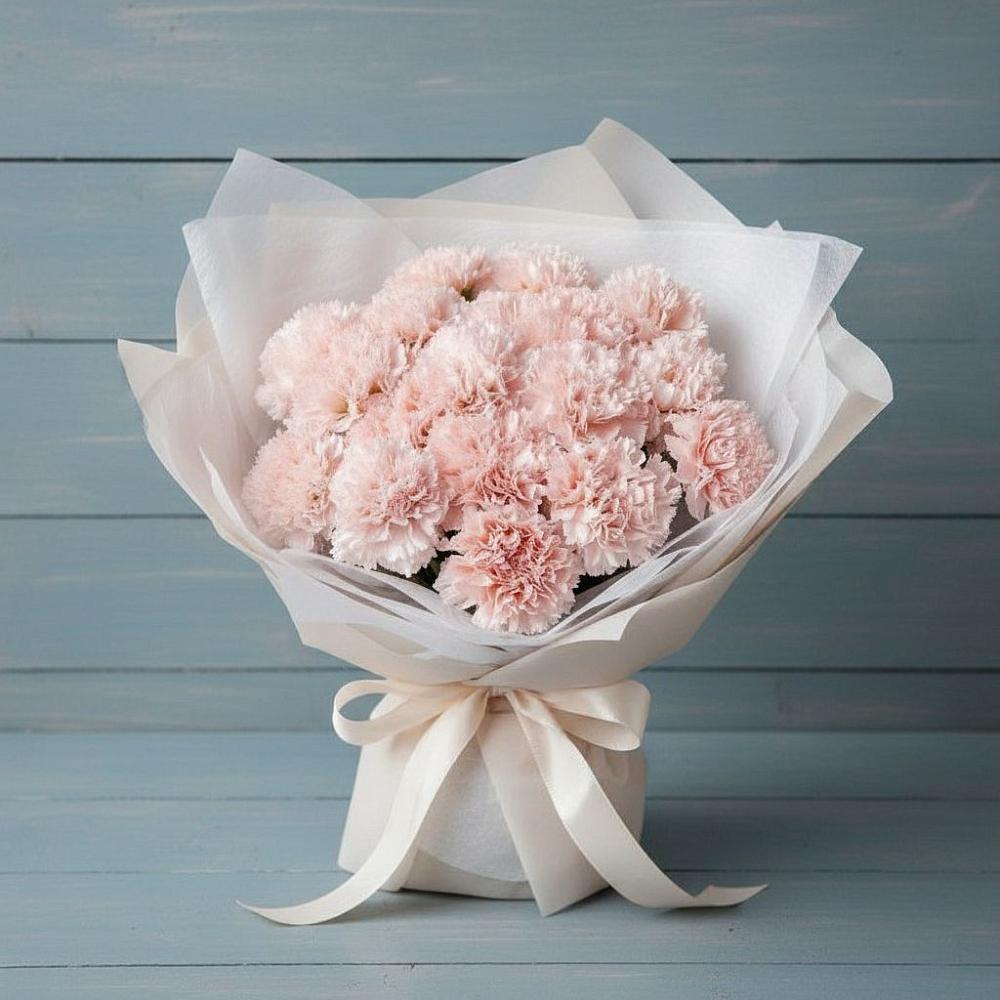 Букет цветов из: Гвоздики в Старожилово