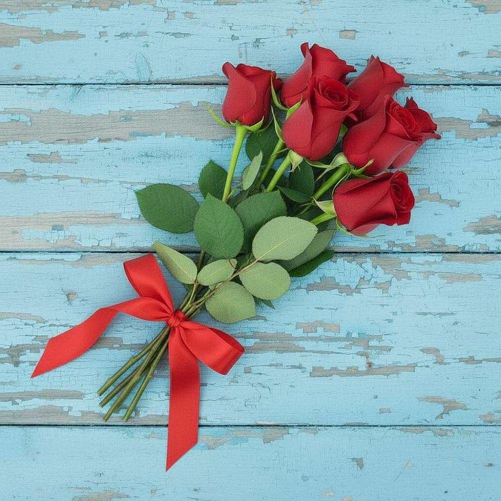 Букет Красные розы в Старожилово