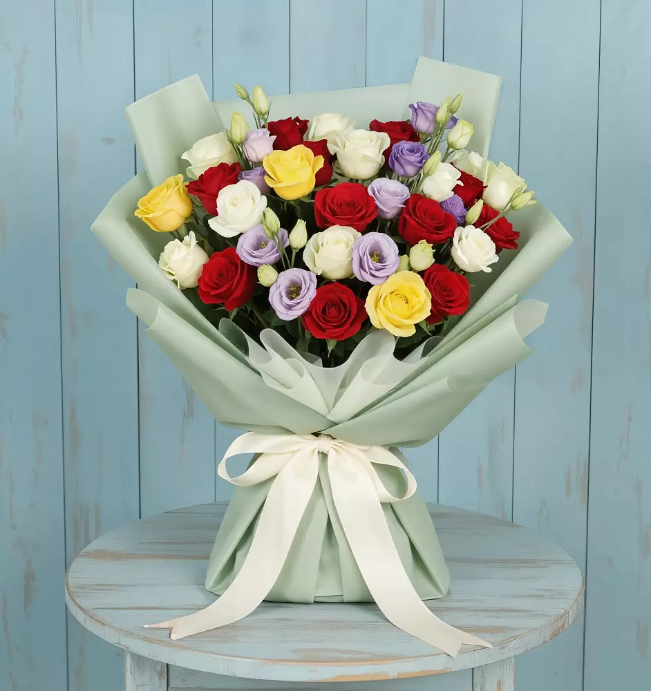 Букет цветов из: Розы в Старожилово