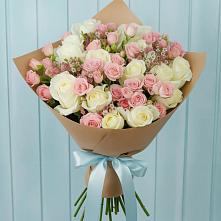 Букет цветов из:  Розы в Старожилово