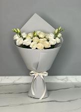 Букет цветов из:  Розы и Лизиантусы в Старожилово